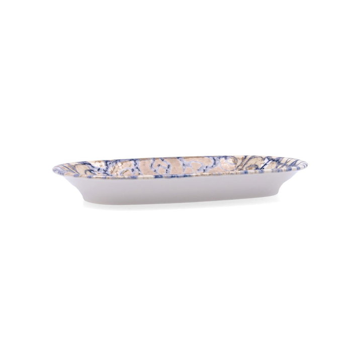 Bandeja Oval Porcelana Deneb Hydrozero Bidasoa 26x14,5 cm (6 Unidades)