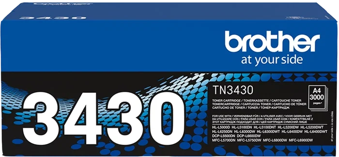 Brother TN-3430 Tóner Negro Rendimiento Estándar
