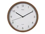 Maul Reloj Pared Redondo 30 cm Cuarzo Marco Madera Oscura