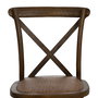 Silla Aspas Marrón Madera 50 X 56 X 87 cm