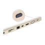 DeLOCK 64014 Cubierta antipolvo para puerto USB Tipo C, 10 unidades, Negro