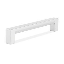 HERRAJES ALK Tirador Zamak Modelo Olano L104 C96 Blanco Y Negro Mate Acabado Gris Ral