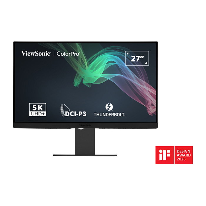 ViewSonic VP2788-5K - Monitor de 68.6 cm (27 pulgadas) 5K UHD, Relación 16:9, HDMI, DisplayPort, USB-C