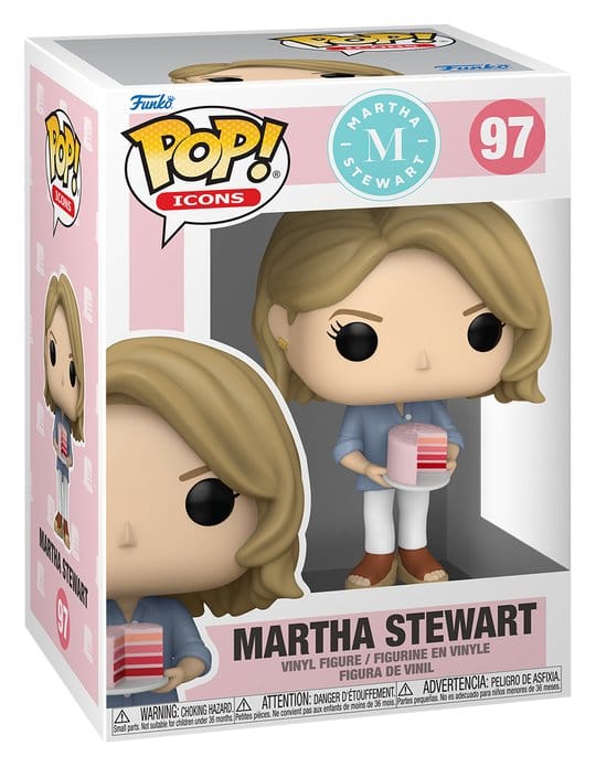 Funko POP! Icons Martha Stewart con pastel Funko POP! Icons Martha Stewart con pastel