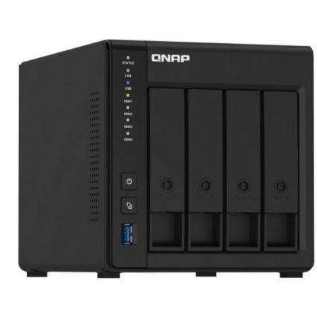 NAS QNAP TS-451D2/ 4 Bahías 3.5"- 2.5"/ 2GB DDR4/ Formato Torre