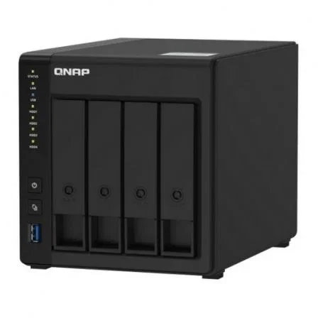 NAS QNAP TS-451D2/ 4 Bahías 3.5"- 2.5"/ 2GB DDR4/ Formato Torre