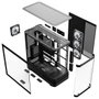 Modecom Volcano AQ200 ARGB Caja para Computadora Midi Tower Negra con Ventiladores ARGB y Panel USB-C