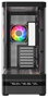 Modecom Volcano AQ200 ARGB Caja para Computadora Midi Tower Negra con Ventiladores ARGB y Panel USB-C