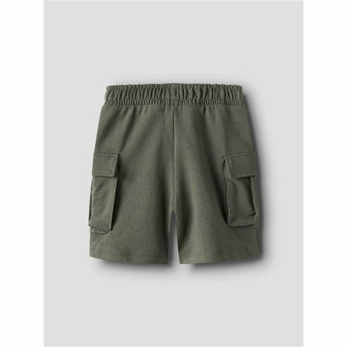 Pantalón corto Name It Nkmollie Cargo Noos Oliva Infantil Hombre