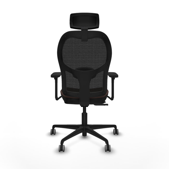 PIQUERAS Y CRESPO Silla de oficina Jorquera Sincro/Traslack Marrón oscuro/Negro PIQUERAS Y CRESPO Silla de oficina Jorquera Sincro/Traslack Marrón oscuro/Negro