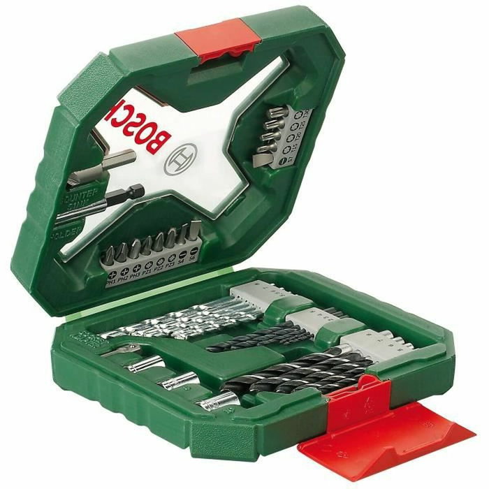 Bosch X-Line Juego de taladrado y atornillado de 34 piezas