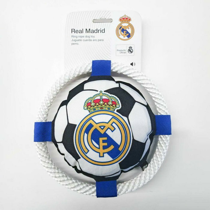 Cerdá Frisbee Para Perro Cuerda Real Madrid 22.0 X 22.0 X 6.0 Cm