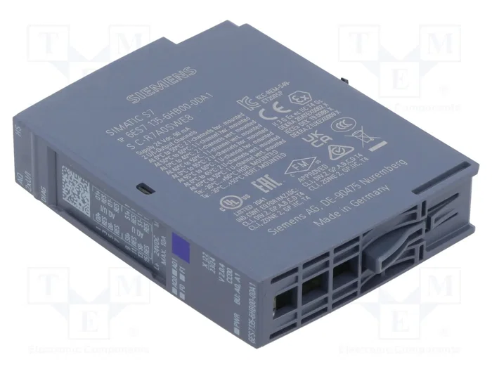 SIEMENS 6ES7135-6HB00-0DA1 ET 200SP Módulo de ampliación entr/sal SIEMENS 6ES7135-6HB00-0DA1 ET 200SP Módulo de ampliación entr/sal