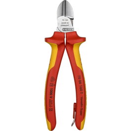 Knipex Cortapernos diagonal con ojal de fijación