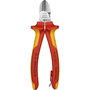 Knipex Cortapernos diagonal con ojal de fijación