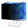 3M PF250W1EM Filtro de Privacidad para Monitor de 25 Pulgadas, Pantalla Completa 16:10 con Montaje Magnético T COMLPYT, para 3 Monitores