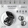 SAMI Auriculares Inalambricos OWS 2 Deportivos con Cargador, Silicona, Aro, Pantalla LCD, Bateria 40mAh, Bluetooth TWS