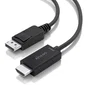 Aisens Cable Conversor DisplayPort a HDMI 4K@60Hz, 0.6m, Negro