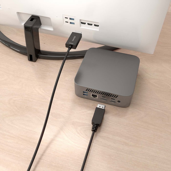 Aisens Cable Conversor DisplayPort a HDMI 4K@60Hz, 0.6m, Negro