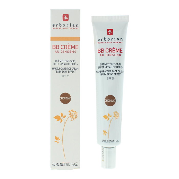 Erborian BB Cream Makeup Care Face Cream SPF20 Chocolate 40ml