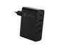 Natec Ribera GaN 100W USB-A + 3x USB-C Negro
