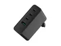Natec Ribera GaN 100W USB-A + 3x USB-C Negro