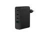 Natec Ribera GaN 100W USB-A + 3x USB-C Negro