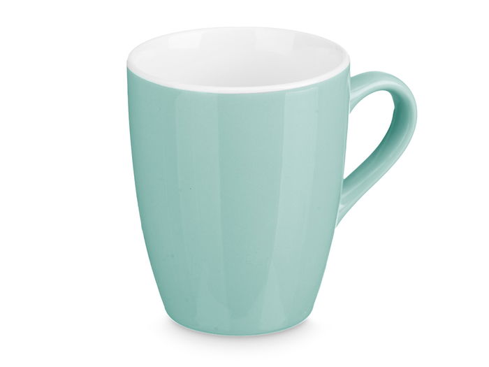 Vessia Set 4 Tazas Menta Porcelana 410ml 20x11.7x18.5cm (Set de 6)