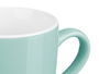 Vessia Set 4 Tazas Menta Porcelana 410ml 20x11.7x18.5cm (Set de 6)