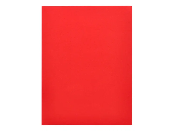 Liderpapel Subcarpeta Din A4 Rojo Intenso 180g/m2