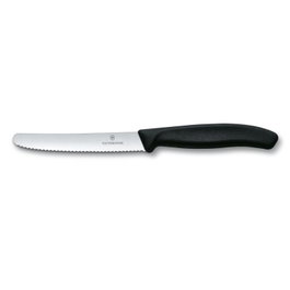 Victorinox Juego de 6 Cuchillos Swiss Classic de 11 cm Negro