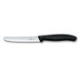 Victorinox Juego de 6 Cuchillos Swiss Classic de 11 cm Negro