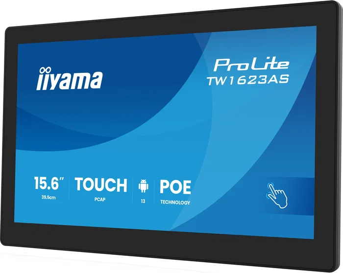iiyama TW1623AS-B3P Monitor Táctil de 15,6 pulg. Full HD Android 13
