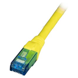 EFB Elektronik Cable de parcheo Cat.6A U/UTP LSZH 7,5m Amarillo