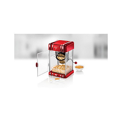 UNOLD 48535 Máquina de Palomitas Retro, Palomitero con Estilo Vintage para Cocina y Hogar