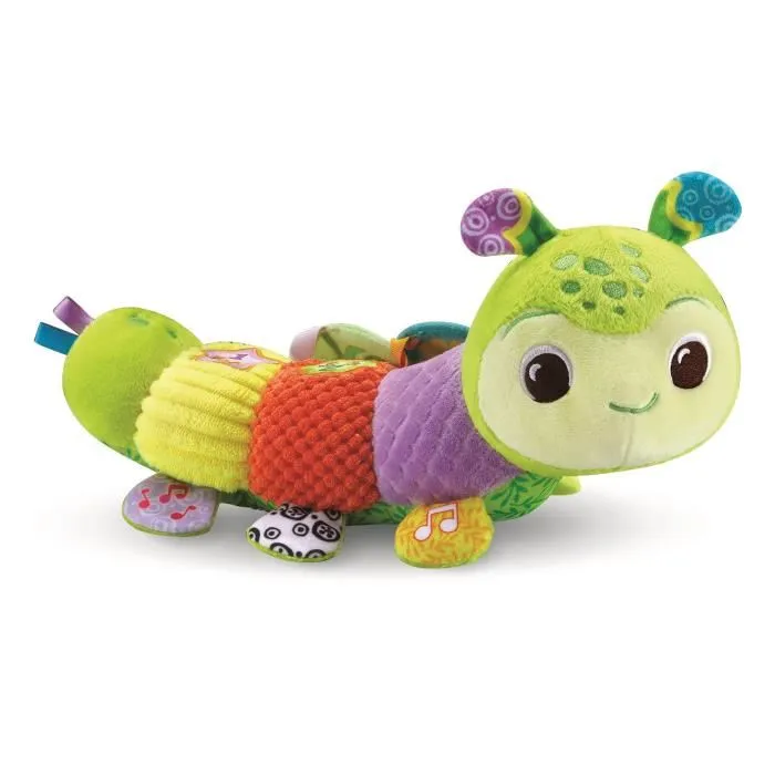 Vtech Baby VT80567105 Myrtille, Mi Lumi-Chenille Sensorial (Botellas de Plástico Reciclado) Vtech Baby VT80567105 Myrtille, Mi Lumi-Chenille Sensorial (Botellas de Plástico Reciclado)