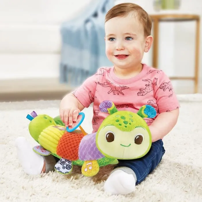 Vtech Baby VT80567105 Myrtille, Mi Lumi-Chenille Sensorial (Botellas de Plástico Reciclado) Vtech Baby VT80567105 Myrtille, Mi Lumi-Chenille Sensorial (Botellas de Plástico Reciclado)