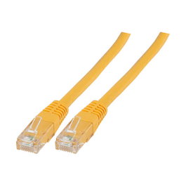 EFB Elektronik Cable de red Cat6 U/UTP RJ45 de 7,5m Amarillo