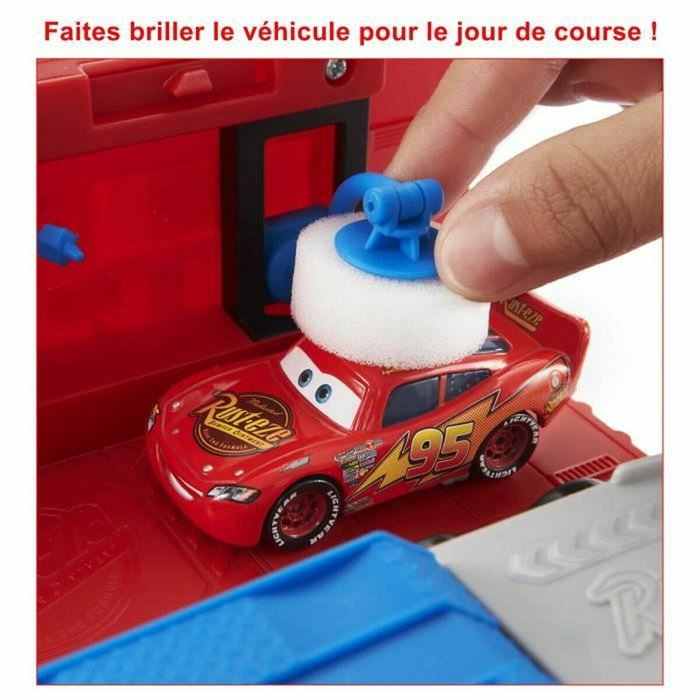 Mattel Camión Mack Transformable Cars Disney Pixar con Guido y Pista Mattel Camión Mack Transformable Cars Disney Pixar con Guido y Pista