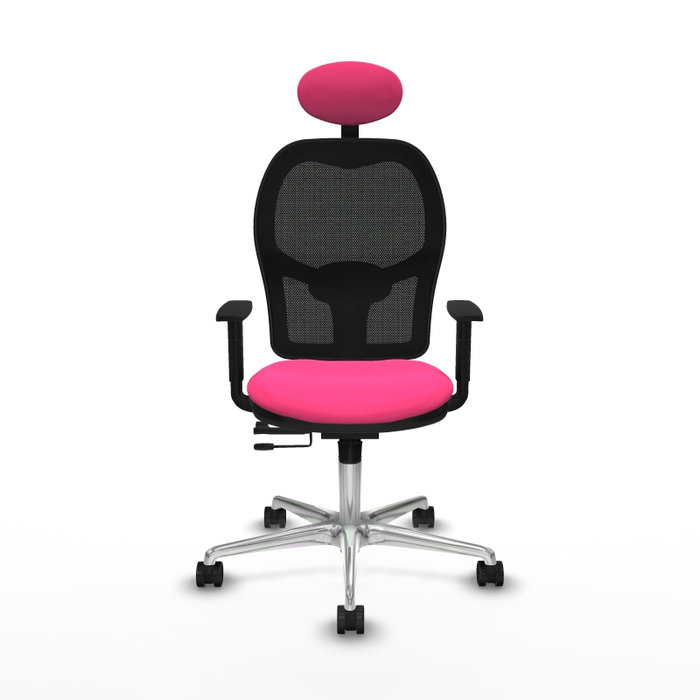 PIQUERAS Y CRESPO Silla de oficina Jorquera Rosa y Negro PIQUERAS Y CRESPO Silla de oficina Jorquera Rosa y Negro