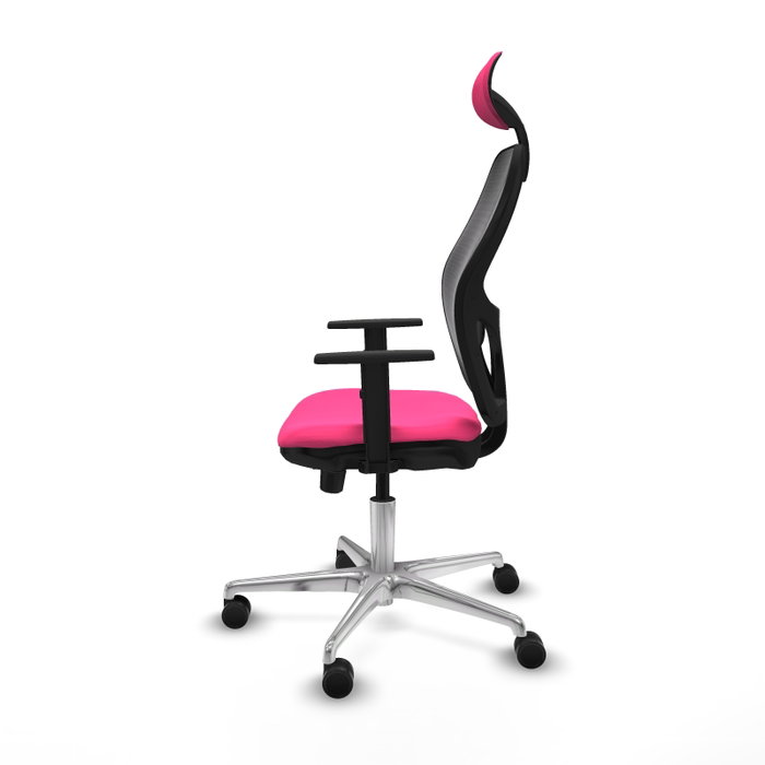 PIQUERAS Y CRESPO Silla de oficina Jorquera Rosa y Negro PIQUERAS Y CRESPO Silla de oficina Jorquera Rosa y Negro