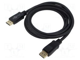 GOOBAY Cable DisplayPort 2.0 Negro 3m