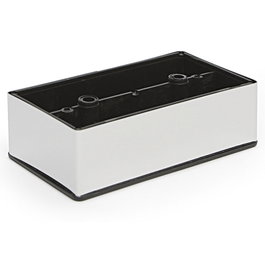 Q&Q Pata de plástico DUKA 70x130mm H40mm Cromo