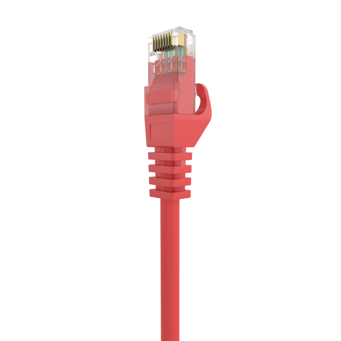 AISENS Cable de Red Latiguillo RJ45 LSZH Cat.6A 500 Mhz UTP AWG24 Rojo 1.5M