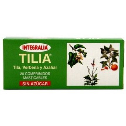 INTEGRALIA Tilia 20 comprimidos masticables