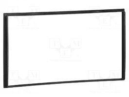 ACV Bastidor de montaje de radio 2 DIN negro para Chevrolet y Nissan