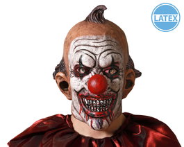 Atosa Máscara de Payaso Maléfico con Cicatrices y Sonrisa Perversa