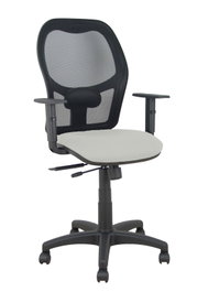 PIQUERAS Y CRESPO Silla de oficina Alocén Gris claro/Negro