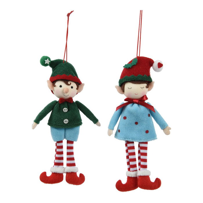 Decoris Duende de poliéster para colgar modelos variados Decoris Duende de poliéster para colgar modelos variados