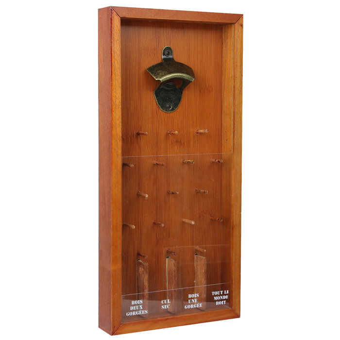 Mister Gadget Juego Beber Abrebotellas Bistrot 39,5x18,5x4 cm Mister Gadget Juego Beber Abrebotellas Bistrot 39,5x18,5x4 cm